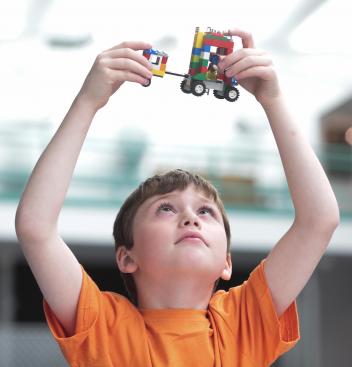 Boy with Lego