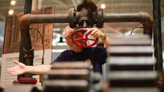 Paul with Davis Engine