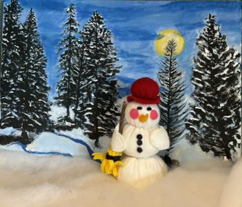 Snowman craft