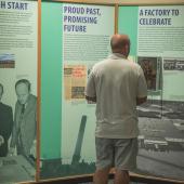 Commemorating the 50th anniversary of the 1966 opening of their factory in Stellarton, the exhibit explains how this Toronto manufacturer came to have a state-of-the-art 7-acre electronics and woodworking operation in Pictou County, Nova Scotia.