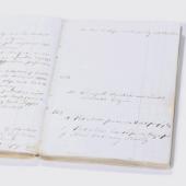 Thomas Blenkensop’s notebook contains sporadic notes concerning the operations at Albion Mines during the 1860s to the 1880s.