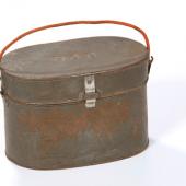 Lunch pail: miners took their meals underground so the lunch pail was a very important part of their equipment.