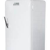 An electric refrigerator was one of the improvements electricity brought to home life. This one was purchased by a Cape Breton coal miner from his Co-op store.