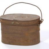 A lunch pail bought from Crockett’s store in Westville, Pictou Co.