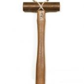 Brass draegerman’s hammer. The brass head didn’t create spark which could ignite when the air was thick with methane gas.