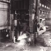 7000-ton forging press, acquired by Trenton in the 1940s, was the largest in Canada