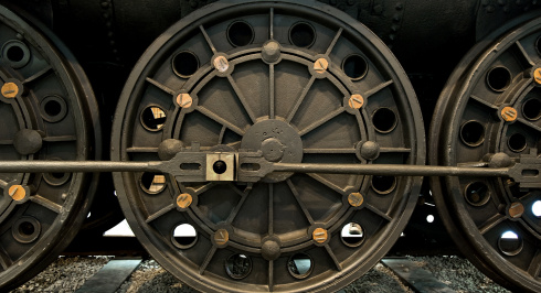 Wheels on the train, Sampson.